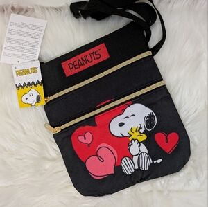 3 For $30 Peanuts Snoopy Crossbody Bag New With Tags